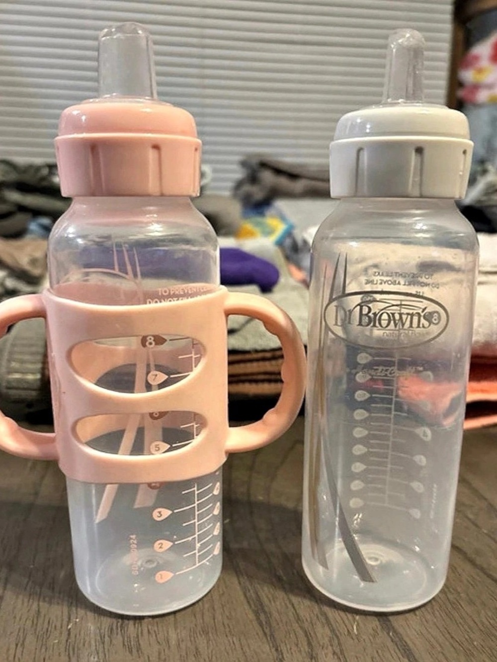 Dr. Brown's Options+ + Baby Bottles Clear & Pink